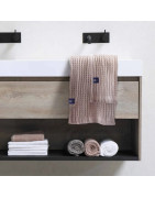 Thin bath towels